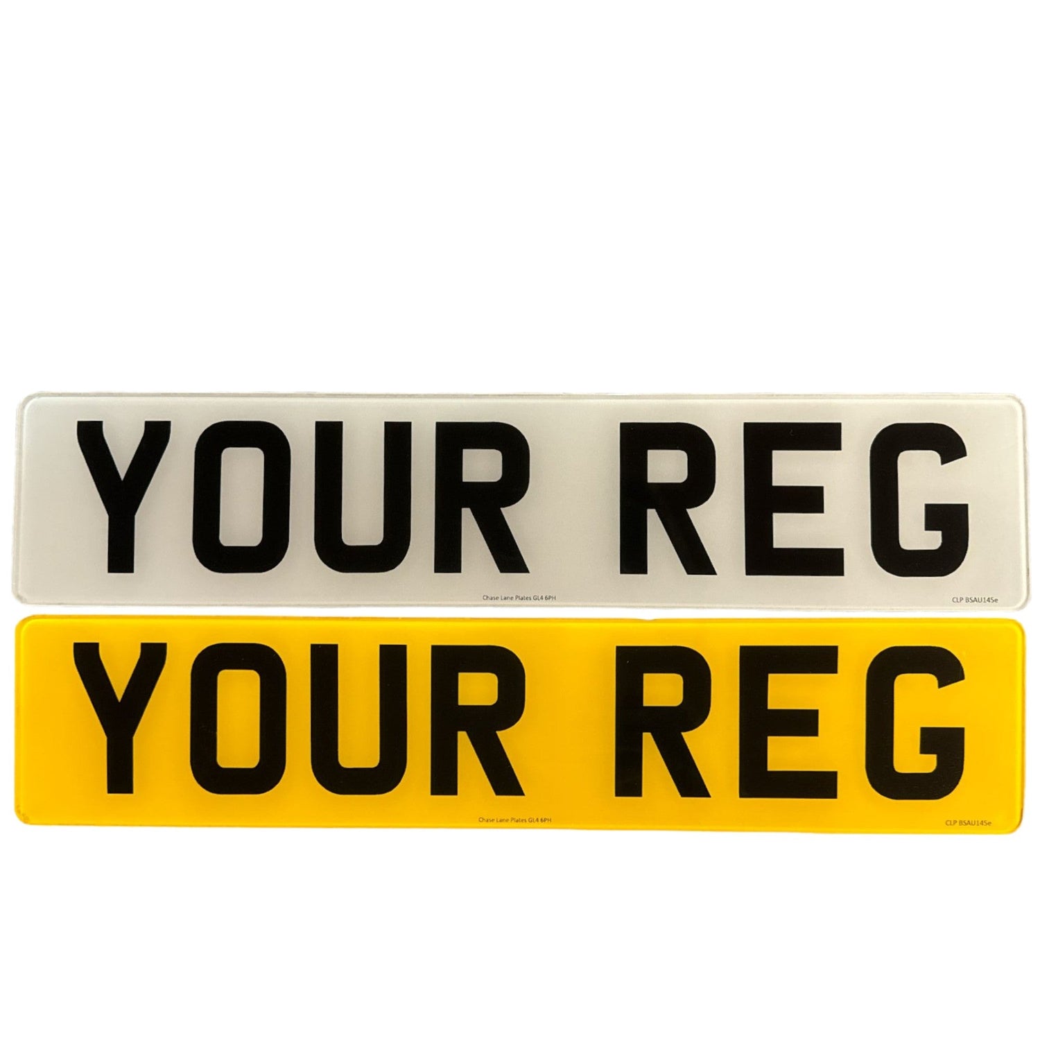 Acrylic Number Plates