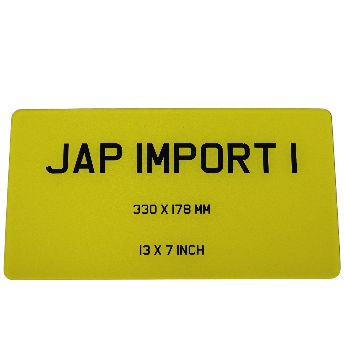 Japanese Import Plate – 13 x 7 Inches - Single