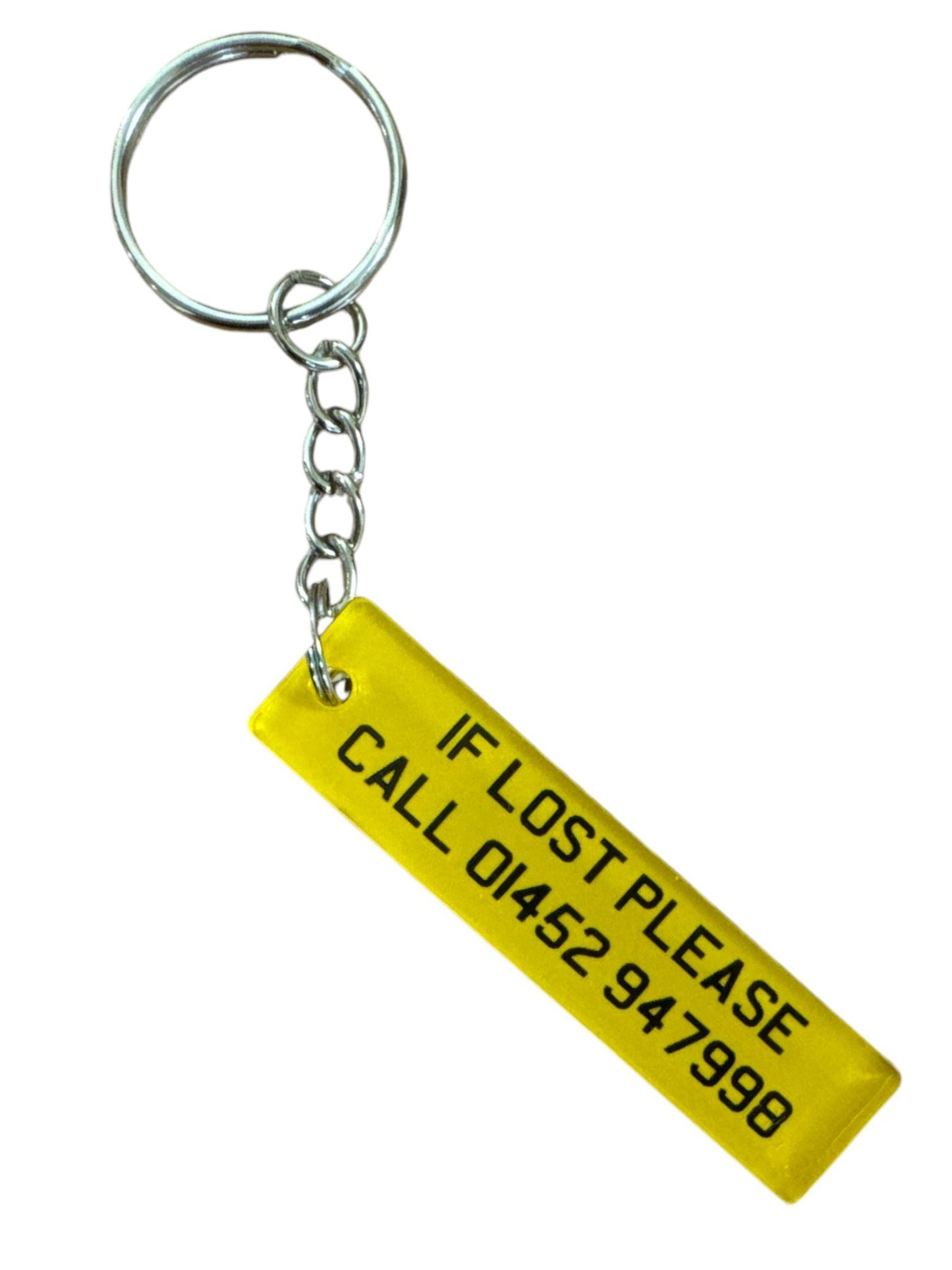 Number Plate Keyring x3